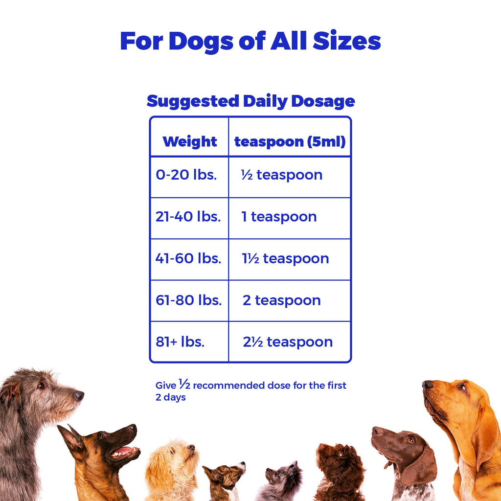 Wild Alaskan Salmon & Pollock Oil for Dogs – Itchy Skin, Shedding, Allergy & Joint Relief – NASC Certified Omega 3s – 16oz Liquid Food Topper – Club Hachiko