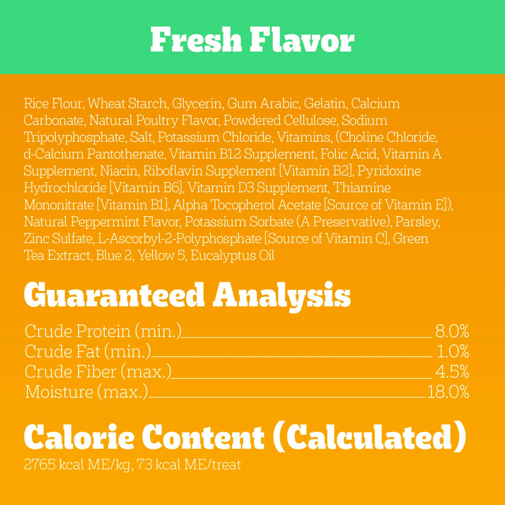 Pedigree Dentastix Large Breed Dog Treats, Original, Beef & Fresh Flavor, 2.73 lb. Variety Pack (51 Treats)