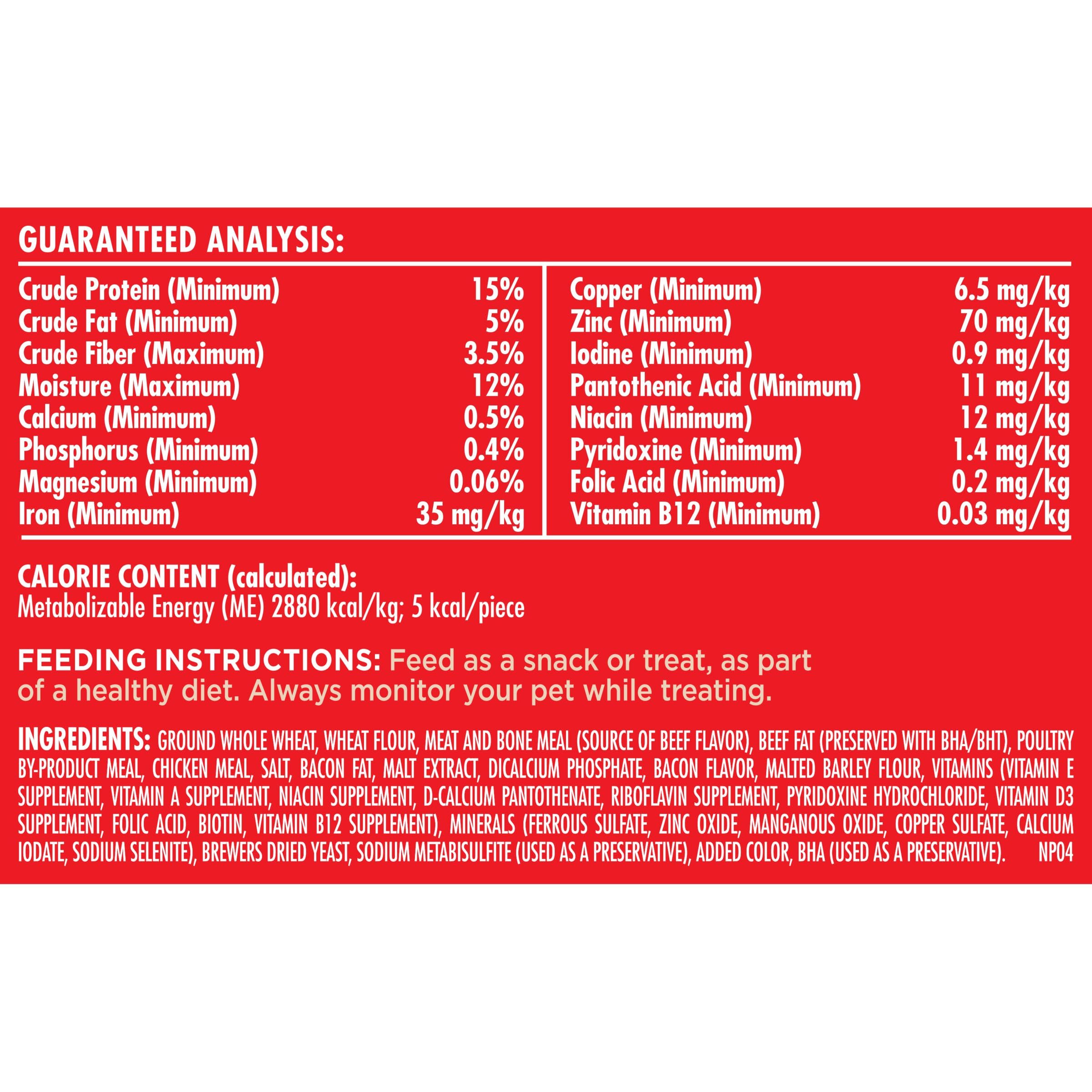 Milk-Bone Mini's Flavor Snacks Dog Treats, 36 Ounce